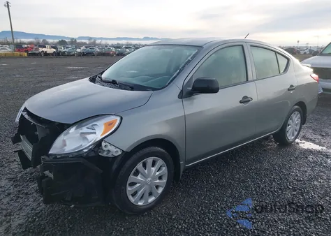 2014 Nissan Versa 1.6 S+ z USA, uszkodzony, nr VIN 3N1CN7APXEL864702